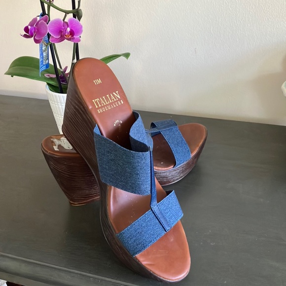 3 inch wedge sandals - Picture 1 of 3